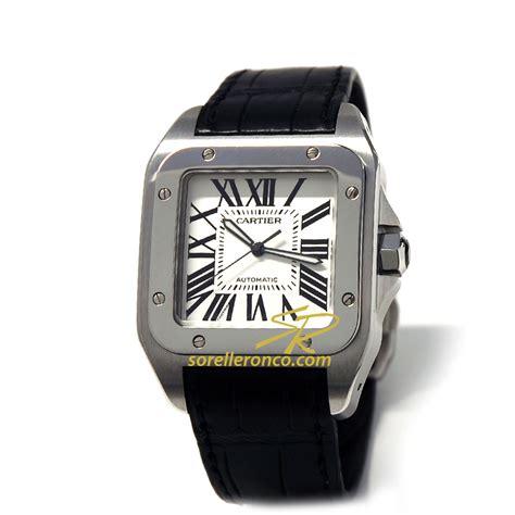 orologio cartier santos 100 grande prezzo